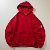 90s USA MARLBORO　プルオーバー　パーカー　フーディー　マルボロ　レッド　XL 古着
