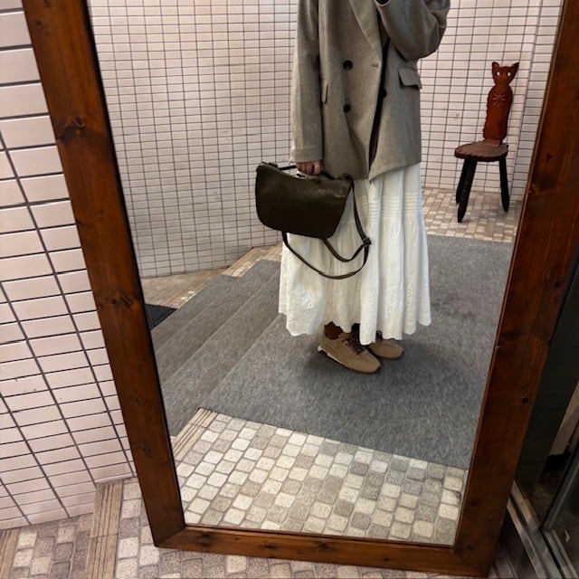 B.stuff　新色入荷！ナイロンコンビショルダーバッグ