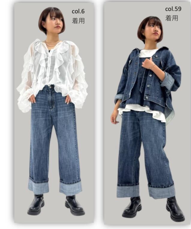 本日のみayane サイドラインバレルレッグパンツ　新品タグ付き36サイズ 本日のみayane サイドラインバレルレッグパンツ 新品タグ付き36