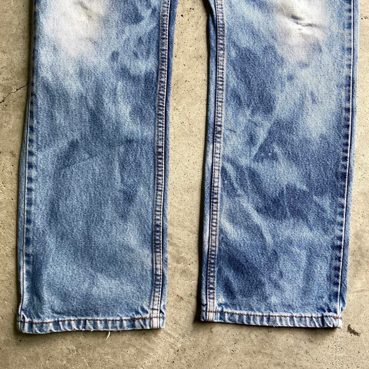 リーバイス プレミアム 505 ジーンズ デニムパンツ y2k W34 Levi's 505 Y2K Jean Dad Jorts Shorts Mens 34 Distressed Hipster