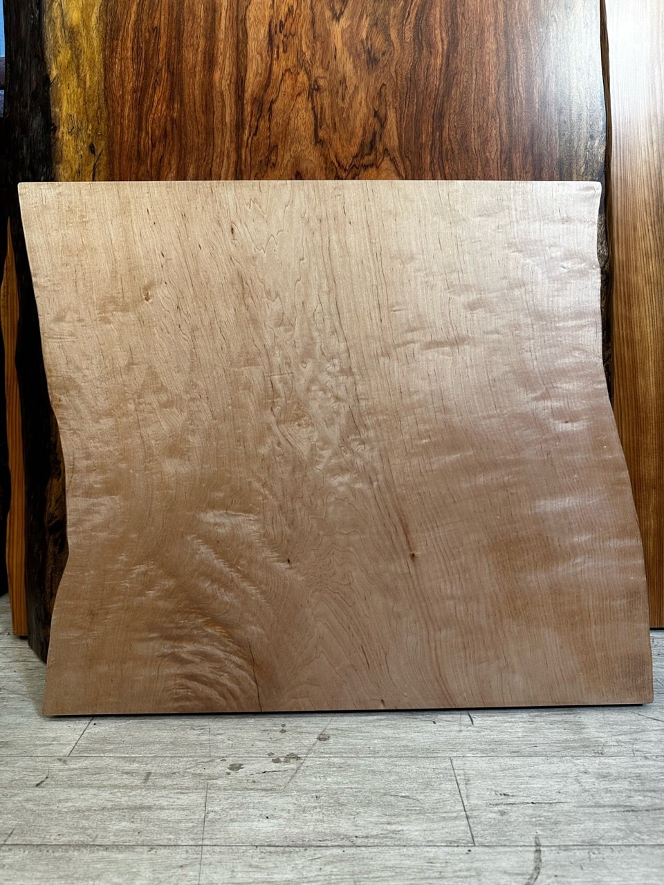 メープル_590×570-530-620×50_浅草本店_テーブル天板/一枚板 241445-2