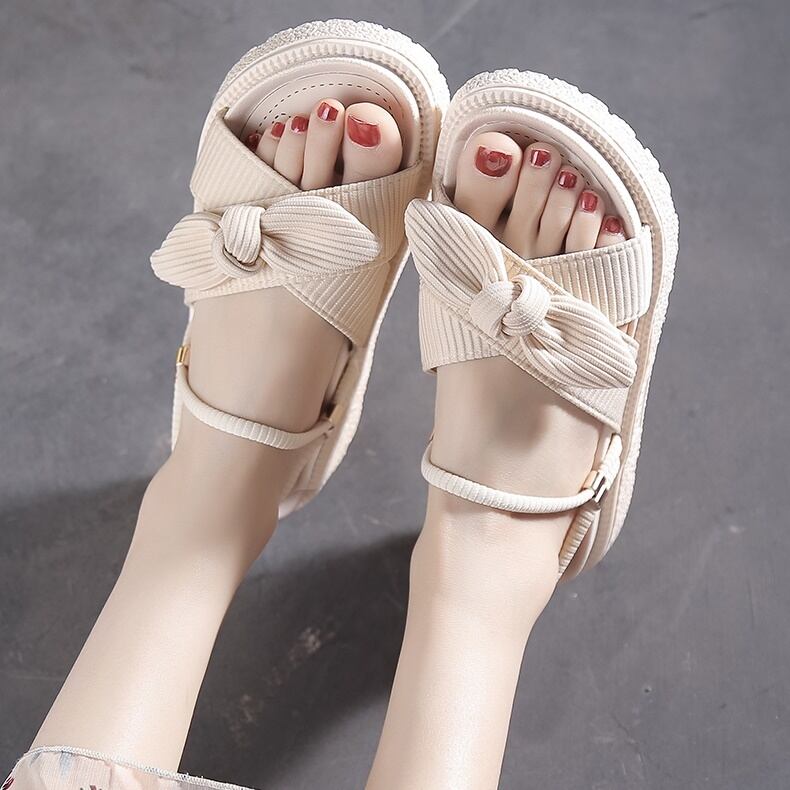 シューズ レディース サンダル 厚底サンダル 2.5cm 歩きやすい 痛くない 履きやすい リボン スエード コーデュロイ ストラップ かわいい 大人可愛い カジュアル おしゃれ お洒落 ラフ ガーリー 22.5cm 23cm 23.5cm 24cm 24.5cm 25cm ブラック 黒 ホワイト 白 グリーン 緑 春 夏 デート お出かけ 休日 送料無料 公園 10代 20代 韓国 普段使い 定番 トレンド お散歩 ラクチン ファッション コーデ プレゼント 楽ちん