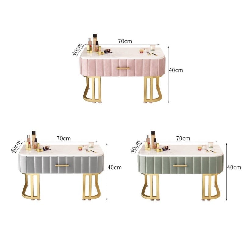 大理石風ドレッサー 欧風 ベロア コンパクト ドレッサー 大理石風ドレッサー 欧風 ベロア コンパクト ドレッサー