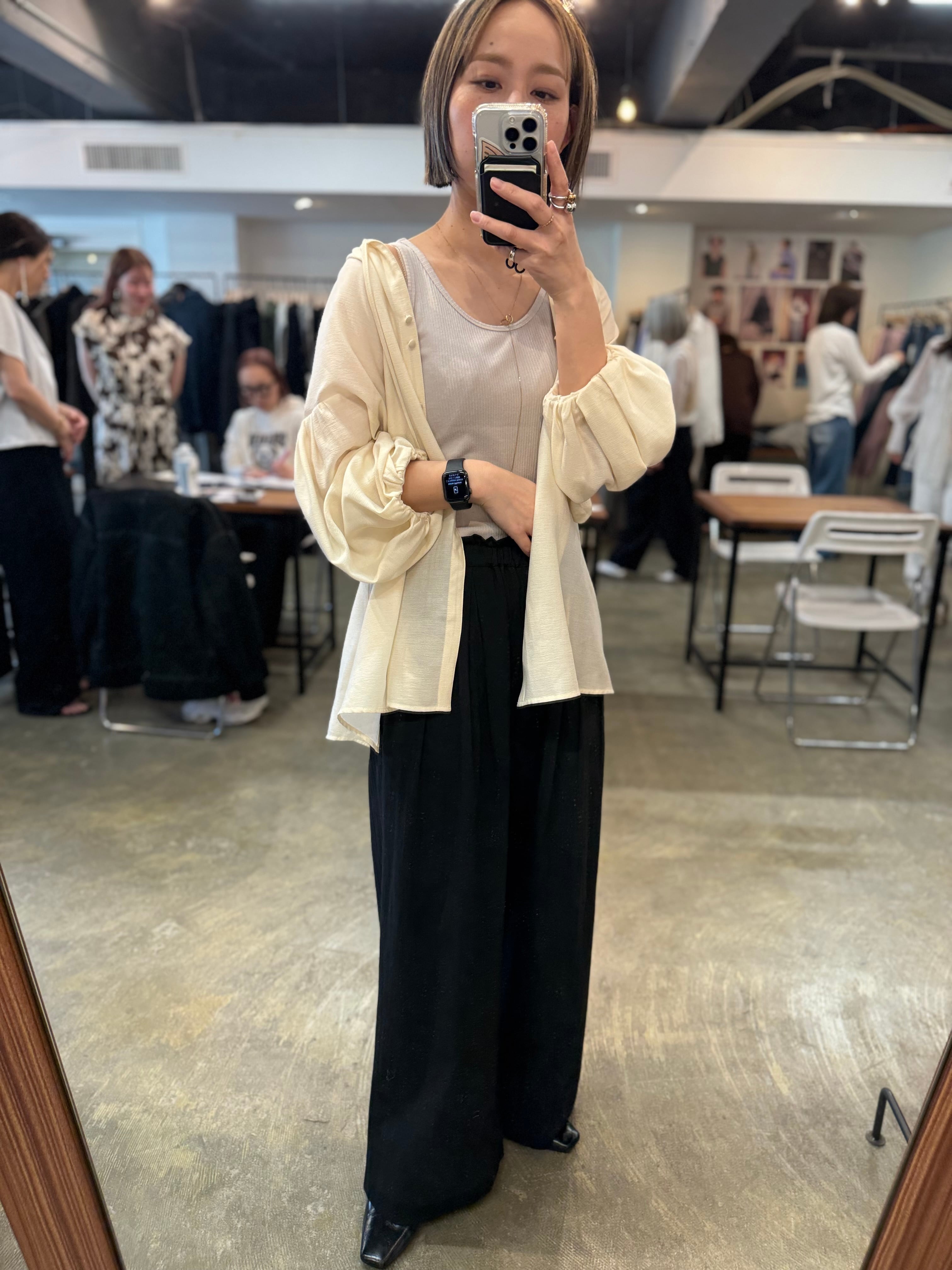 【CHIGNON】ボリューム袖2wayブラウス 1853-379NH