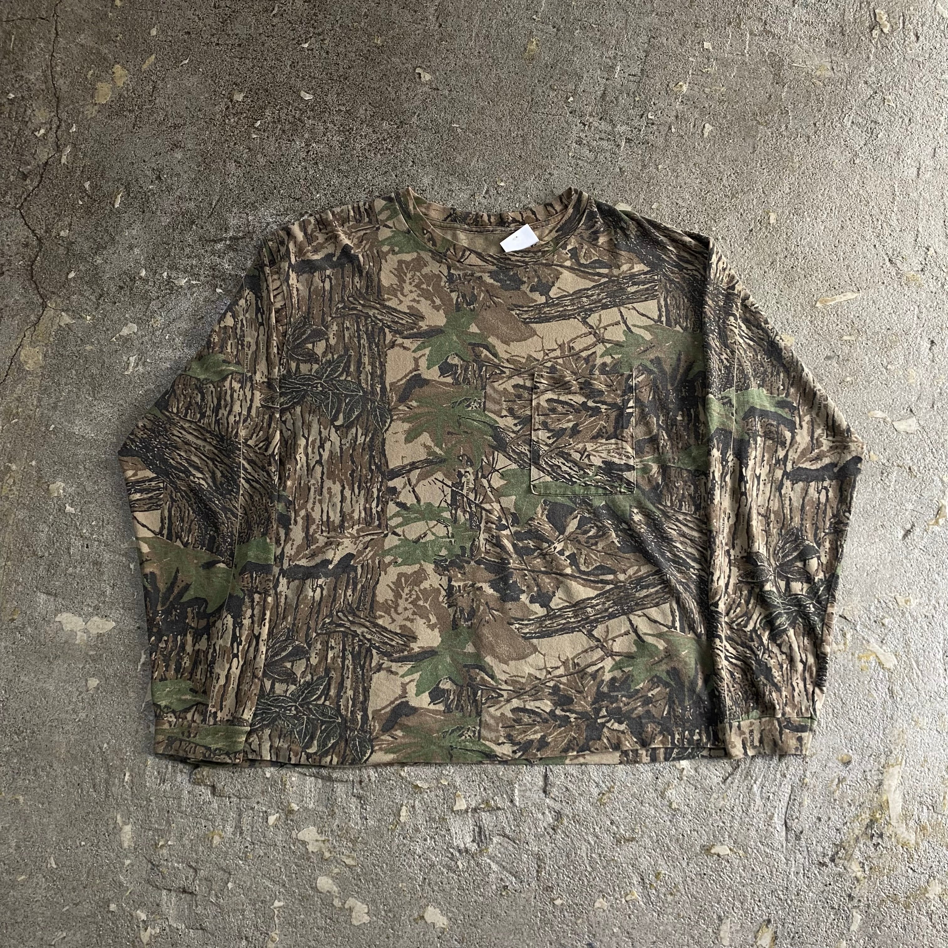 90s Realtree camouflage L/S T-shirt【仙台店】