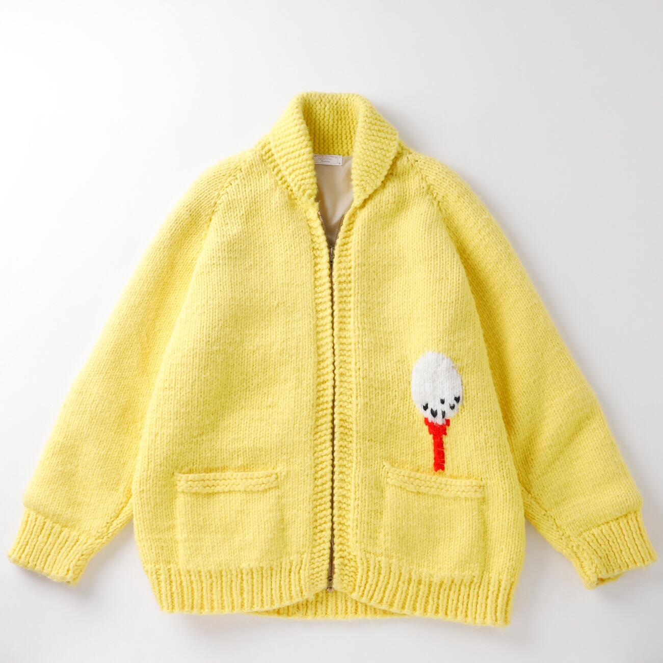極美品】60s special cowichan knit sweater hand knitters GOLF made 