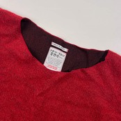 SOU・SOU ソウソウ 花柄 長方形 貫頭衣 ワンピース/レッド×グレー レディース