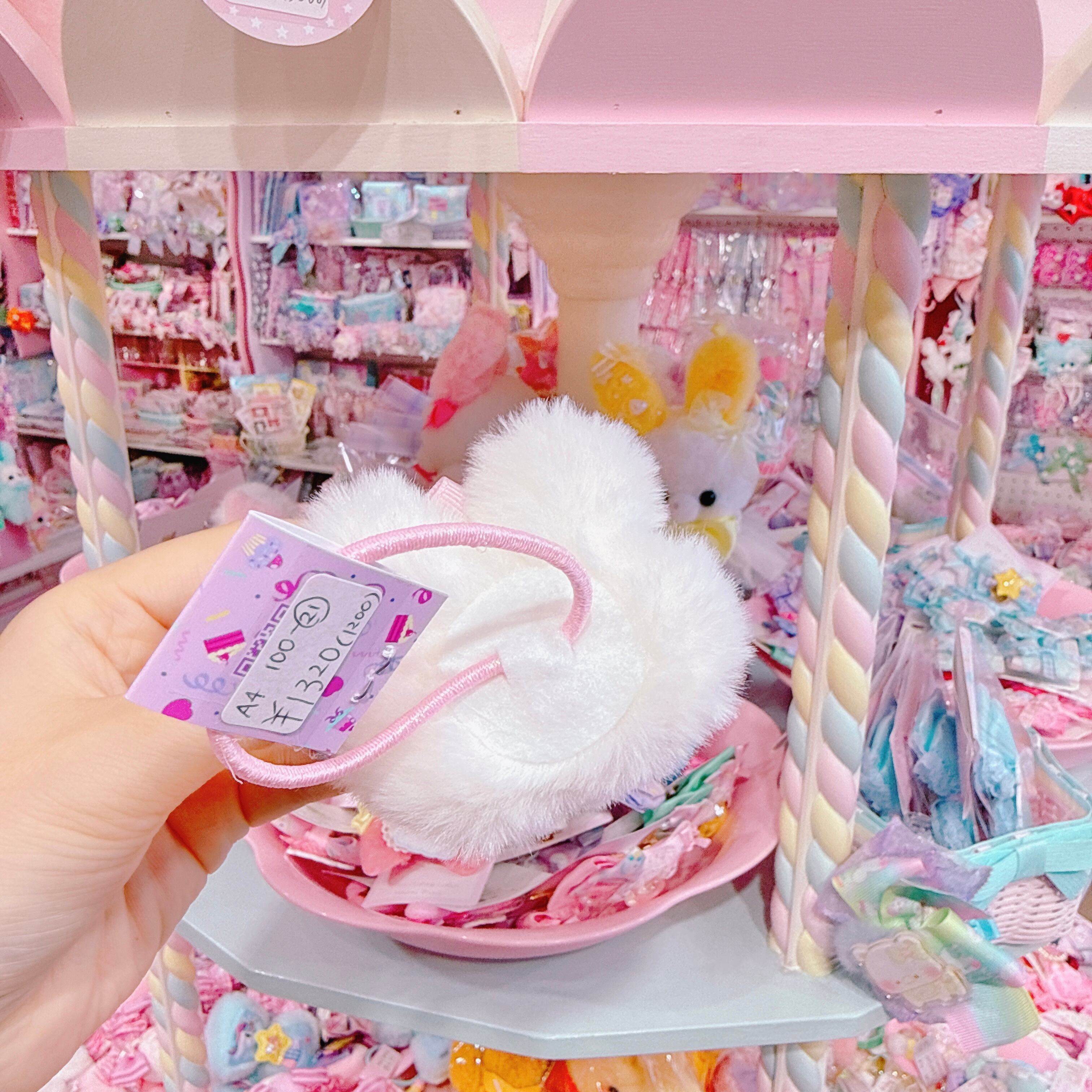 【A4】100-21ぬいぐるみヘアゴム