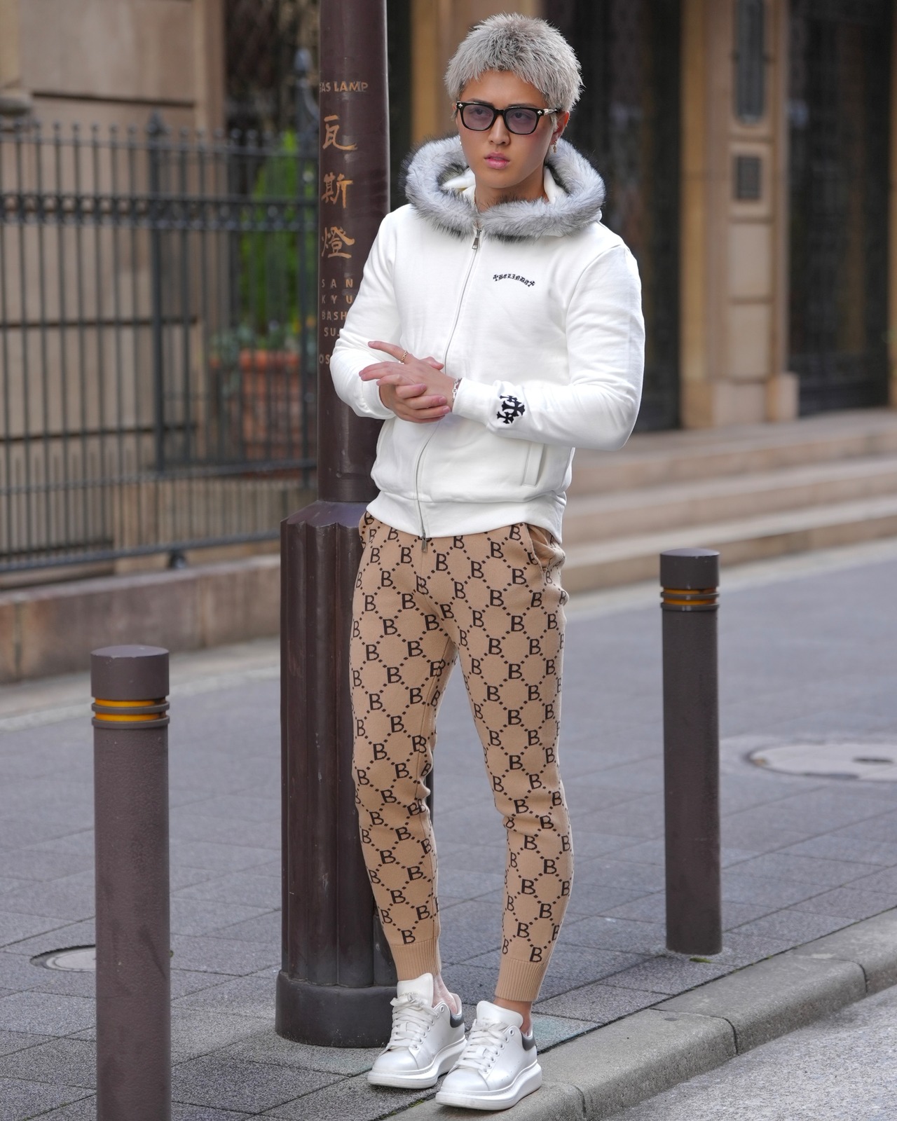 BELINDA FUR ZIP HOODIE【BB25023】