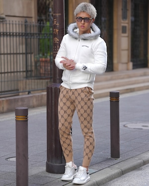 BELINDA FUR ZIP HOODIE【BB25023】