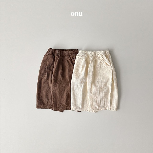 《予約》onu / ザンゴルジスリムパンツ bebe