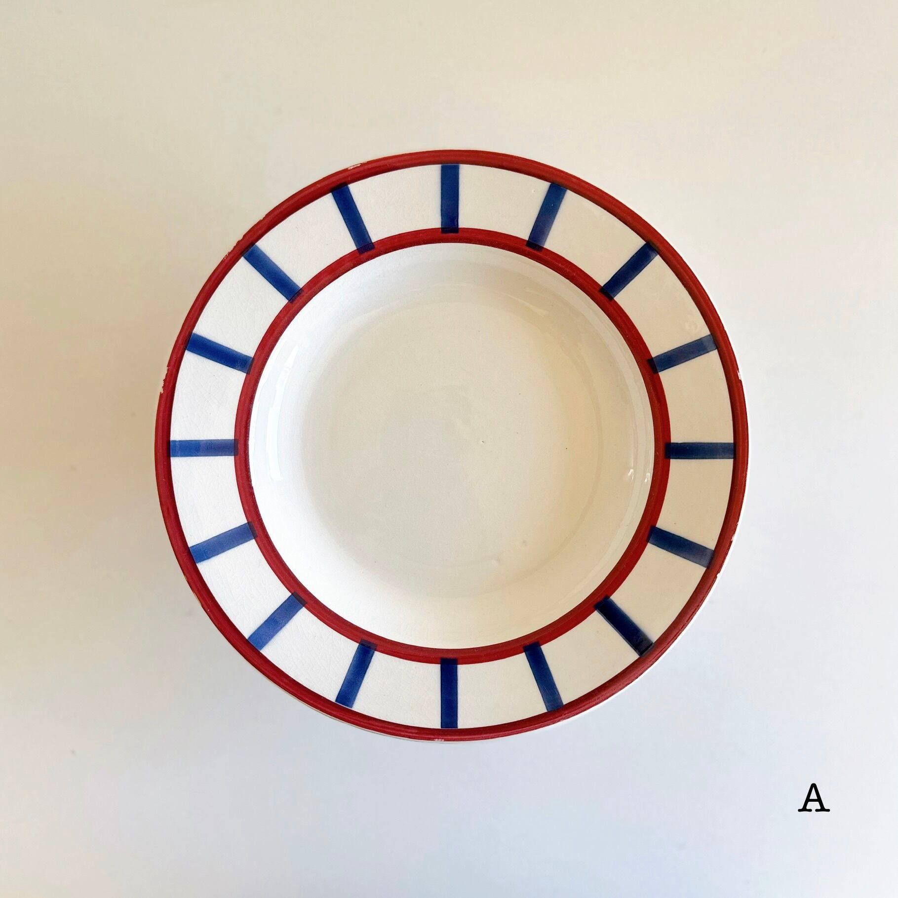 Creil et Montereau クレイユ・モントロー Béarn バスクモチーフ 中深