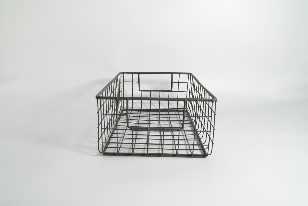 WIRE BASKET SHOES BOX Small/PUEBCO/プエブコ/かご/シューズボックス