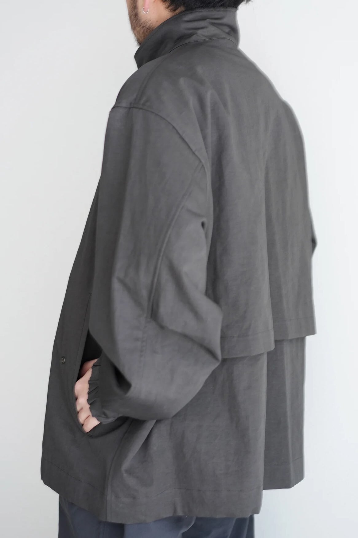 STILL BY HAND / Stand Collar Blouson | REMIX-men