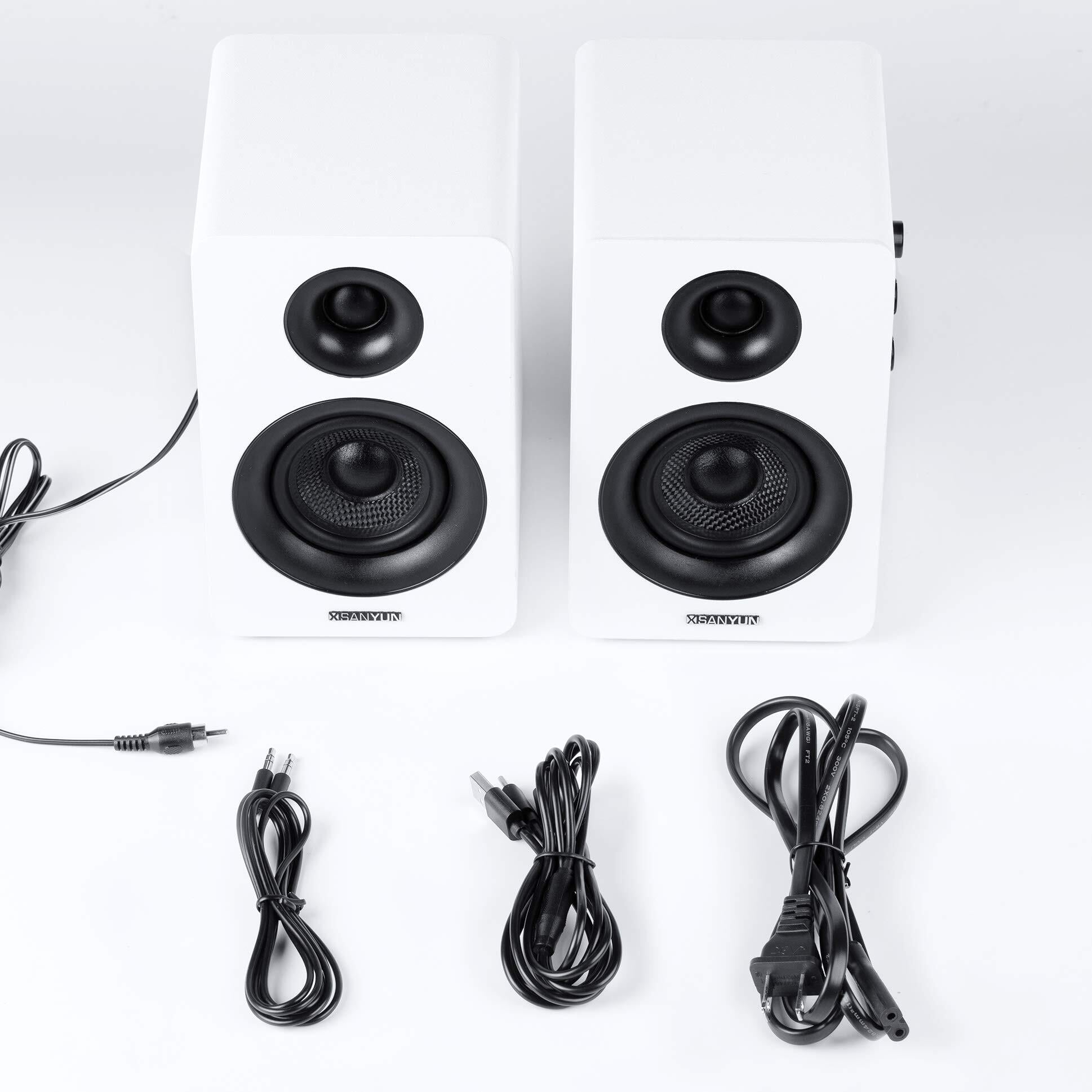 Sanyun SW228BT 80Wアクティブブックシェルフスピーカー 人気 Sanyun SW228BT 80Wアクティブブックシェルフスピーカー 人気
