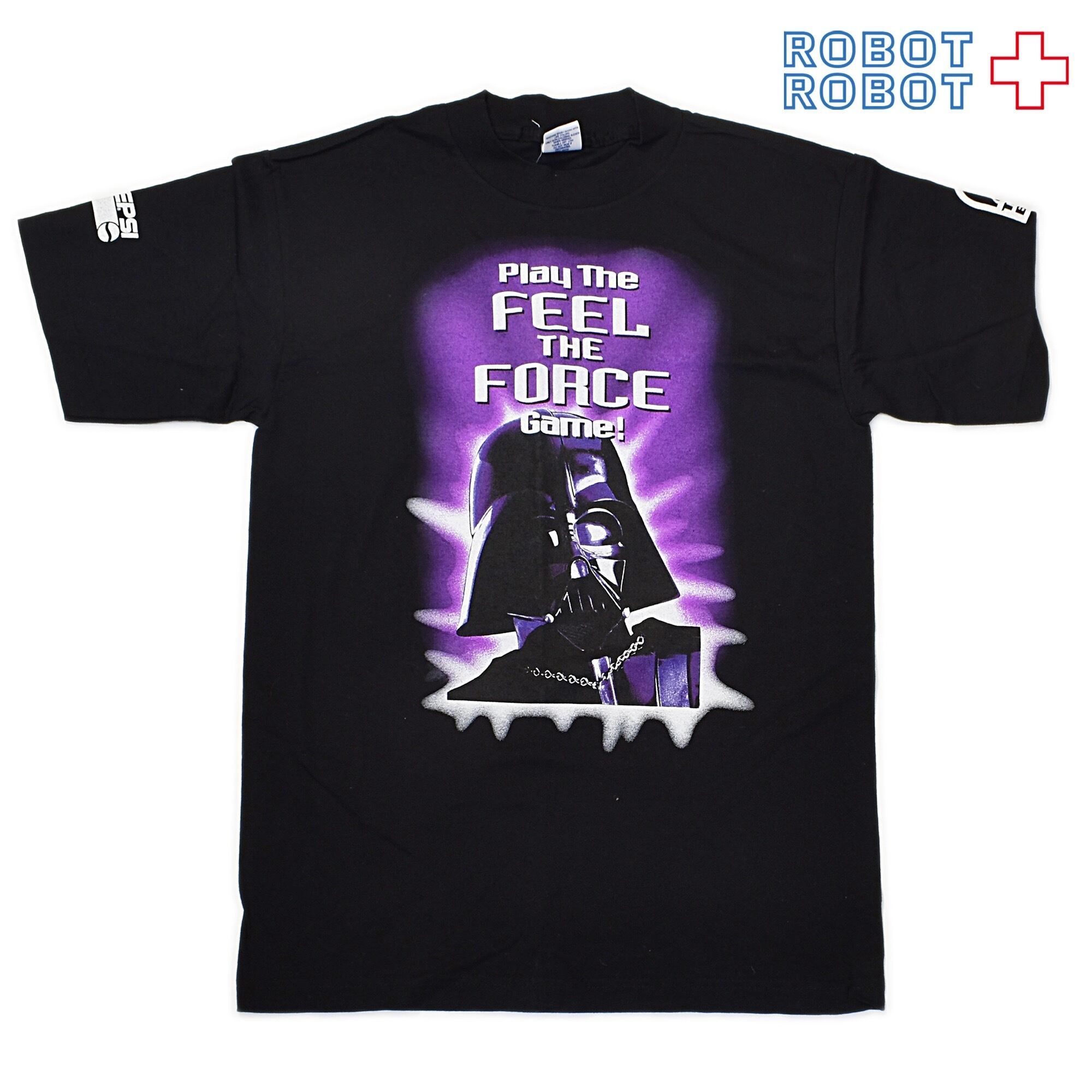 Tシャツ スター・ウォーズ ダース・ベイダー PLAY THE FEEL THE FORCE