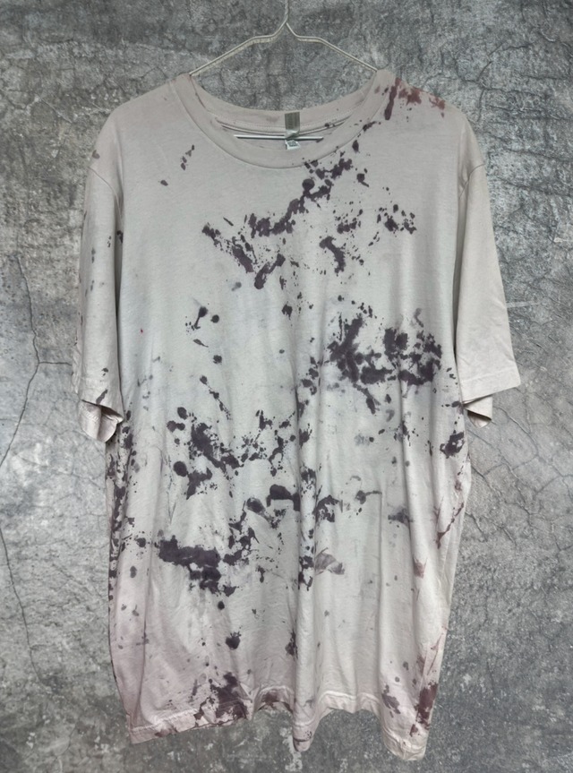 プリント半袖Tシャツ size:M