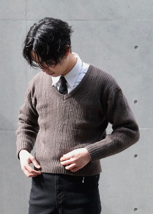 Yves Saint Laurent cropped knit