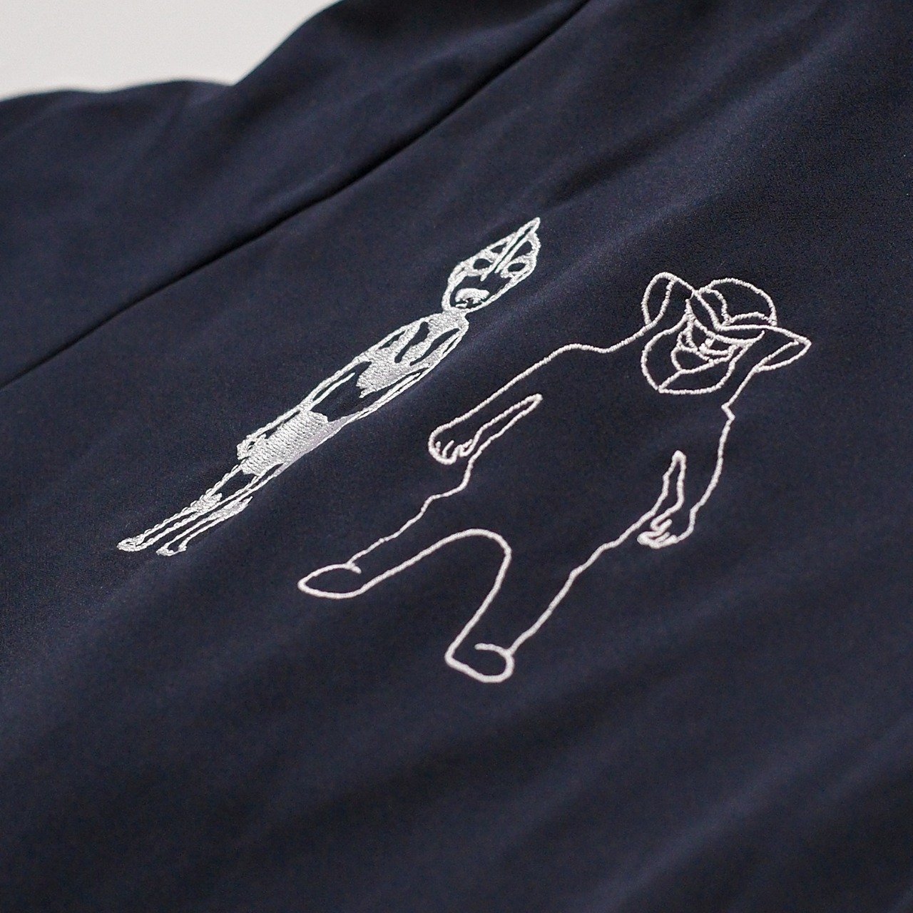 【一点物】ULTRA Embroidery Highneck Track JKT