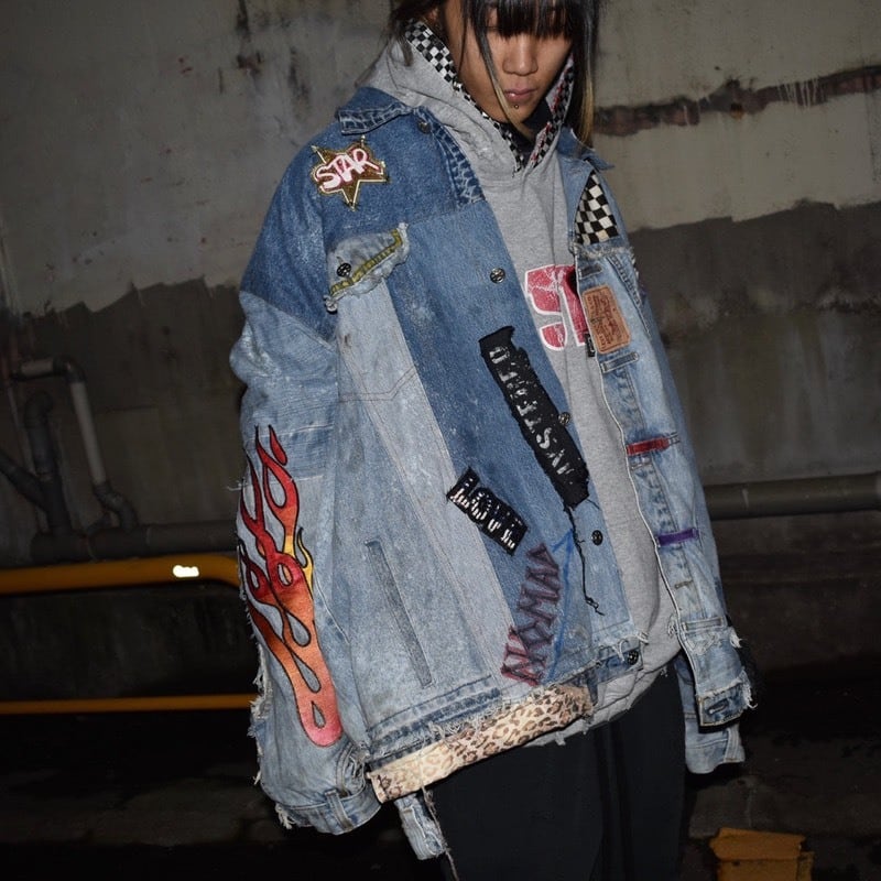 【ZAC∴VARGAS】 Remake Denim Custom Jacket