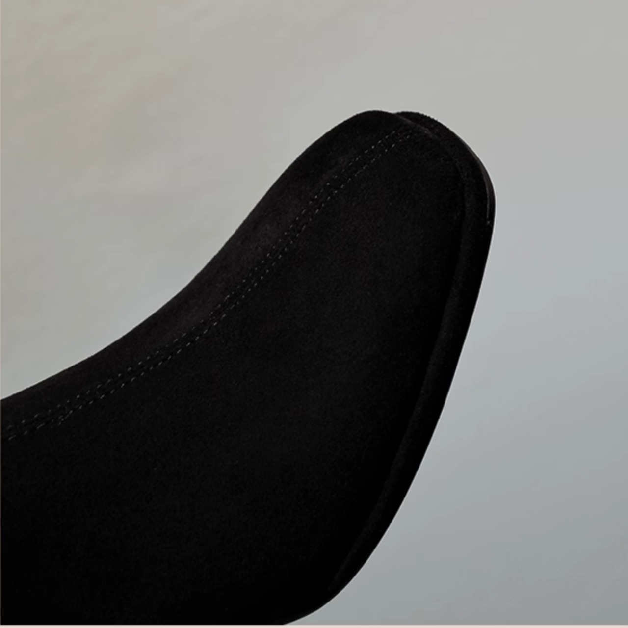 スクエアトゥ アンクル丈 ショートブーツ 00077・画像4