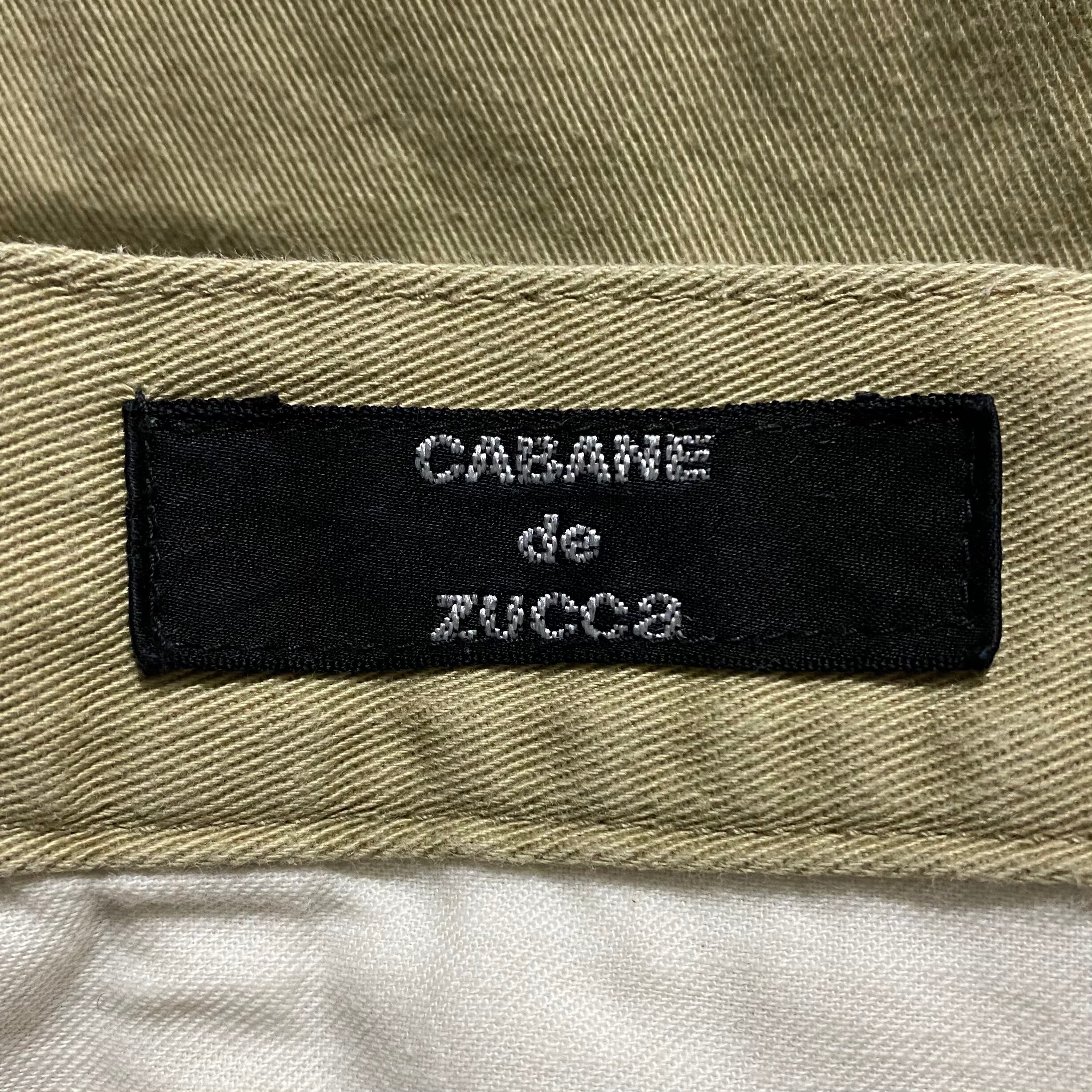 CABANE de ZUCCa multi pockets cargo pants | NOIR ONLINE