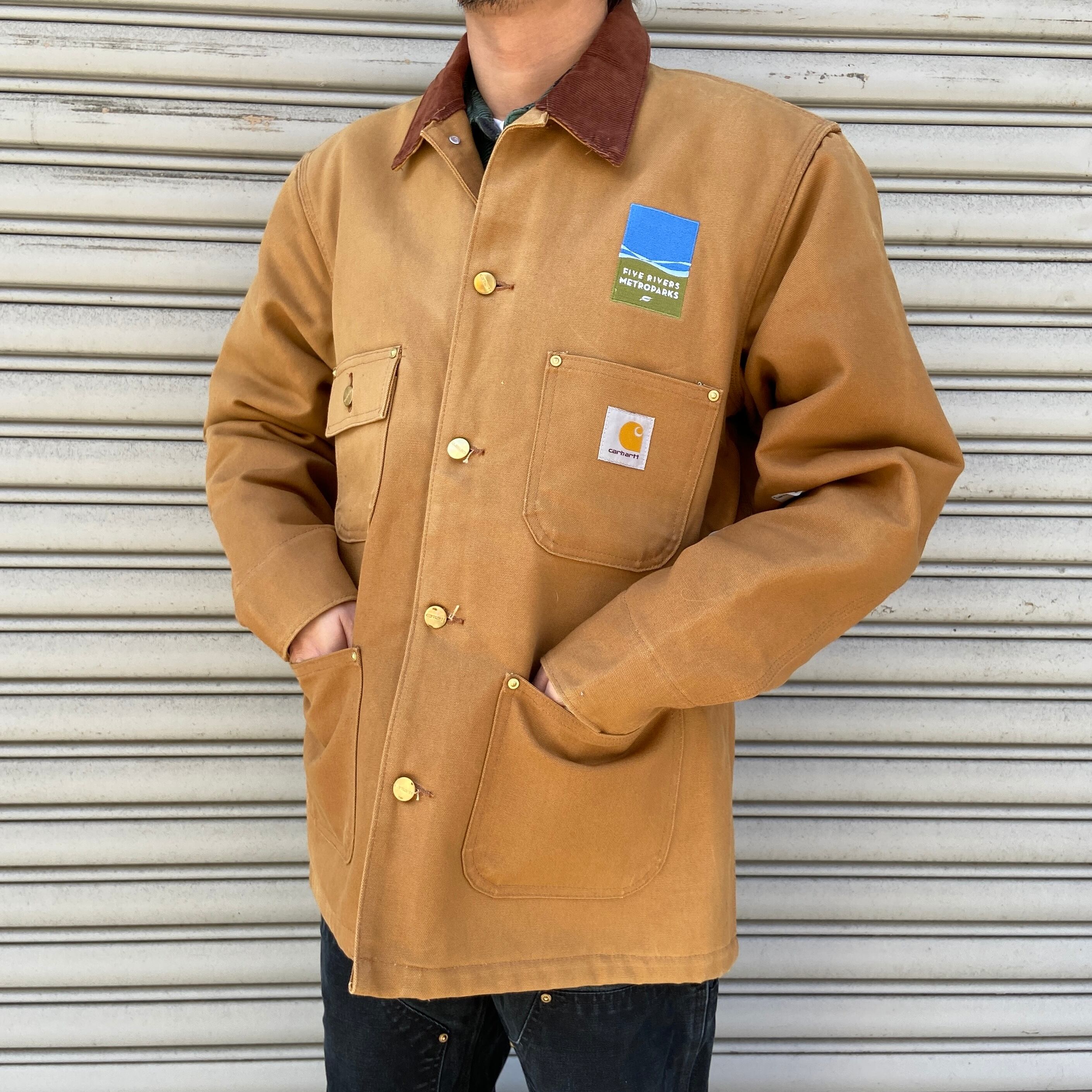 タグ付き未使用 carhartt カーハート ミシガンチョアコート ダック