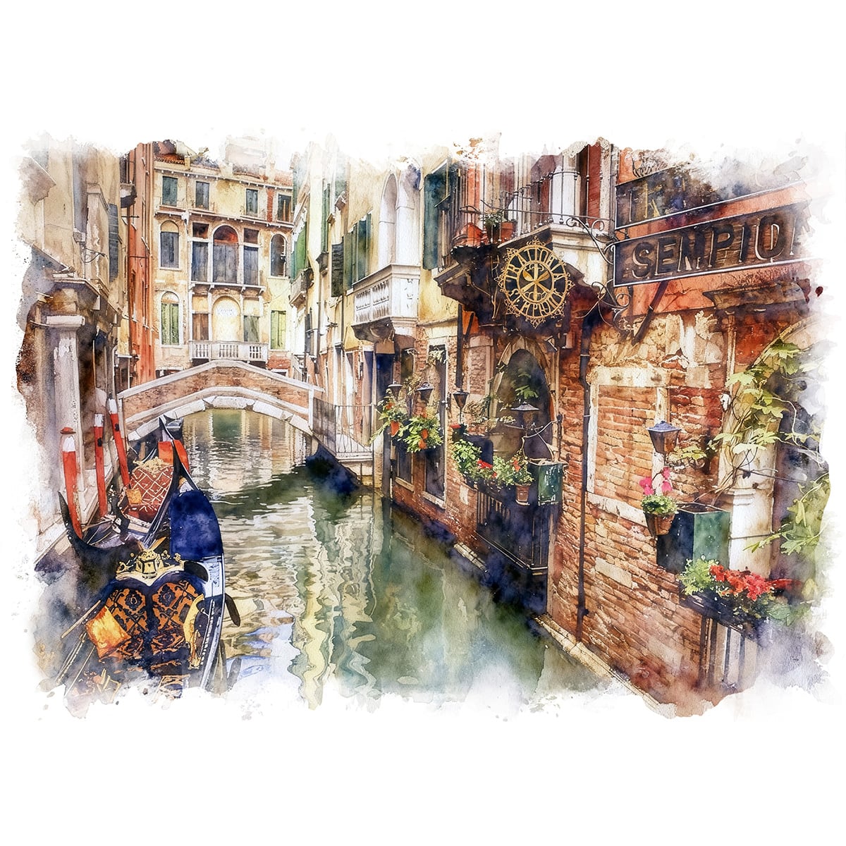 イタリアの風景画 | インテリア絵画の専門店 ビッグフィールド
