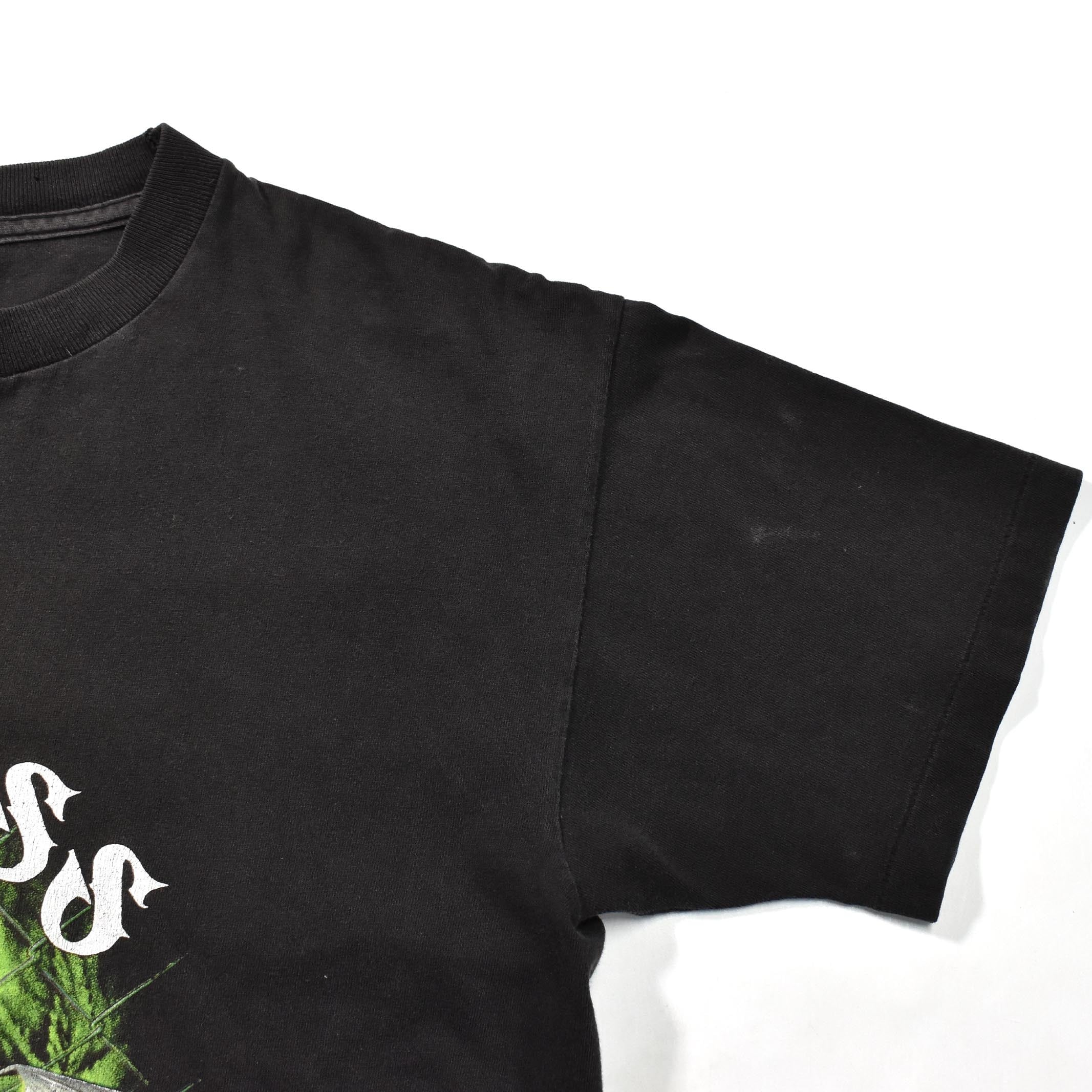XL] 90's Cypress Hill Roll It Up Printed T-shirt Black | mongos
