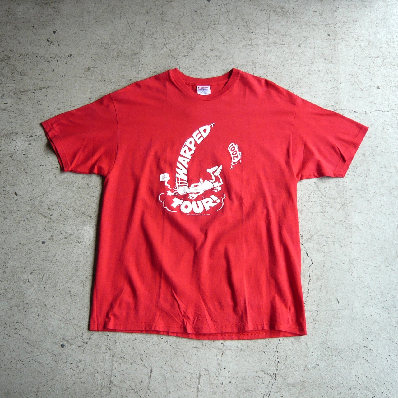 00s WARPED TOUR VANS Tシャツ　SKATE