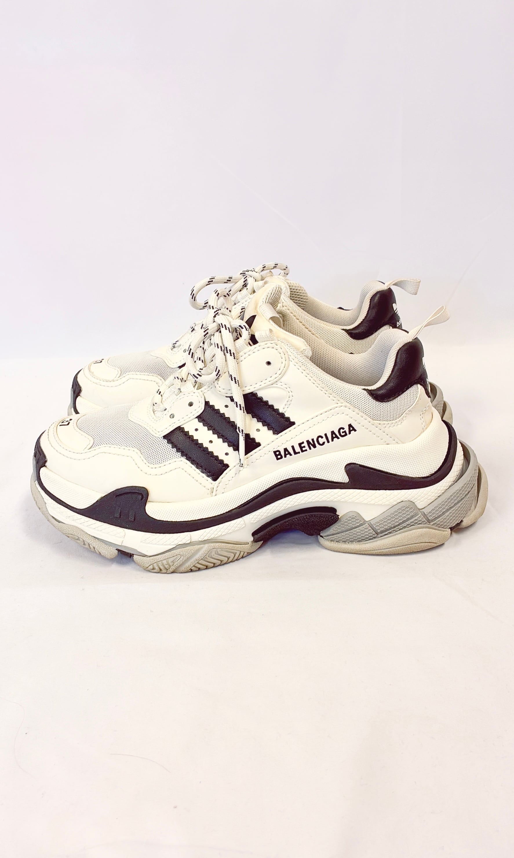 バレンシアガ　adidas コラボスニーカー　TripleS ADIDAS×BALENCIAGA】 USED tripleS | ROCC the line