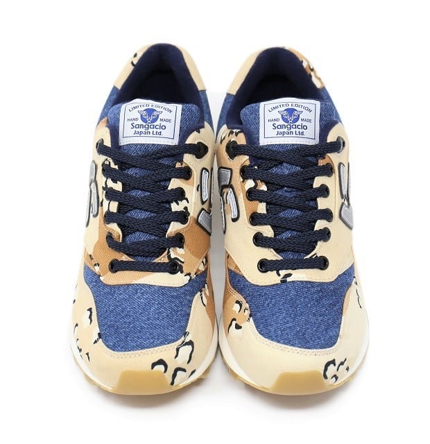 【curryking 】SANGACIO にゅ〜ず カモ柄 にスカル 『デザートカモ×ジーンズ』 | SANGACIO