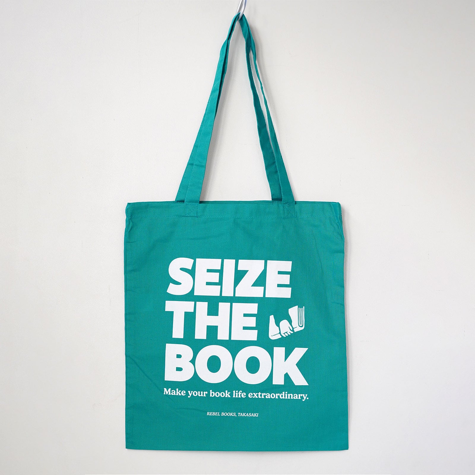 SEIZE THE BOOK トートバッグ | rebelbooks