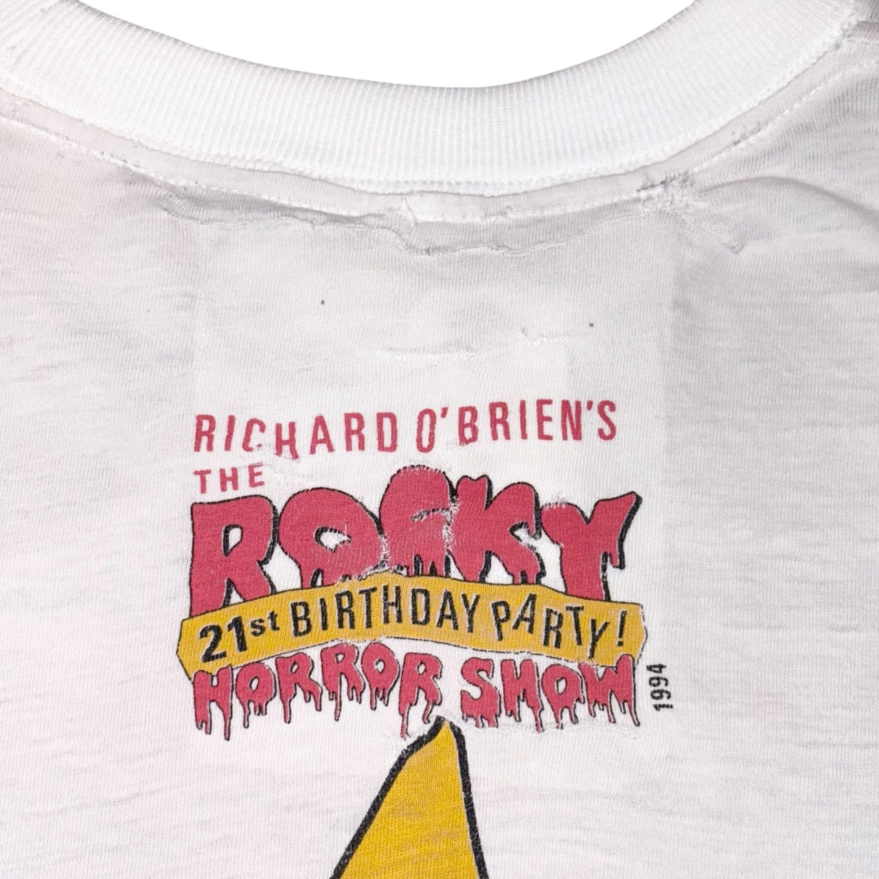 vintage 1994’s ROCKY HORROR SHOW tee “21st BIRTHDAY PARTY”