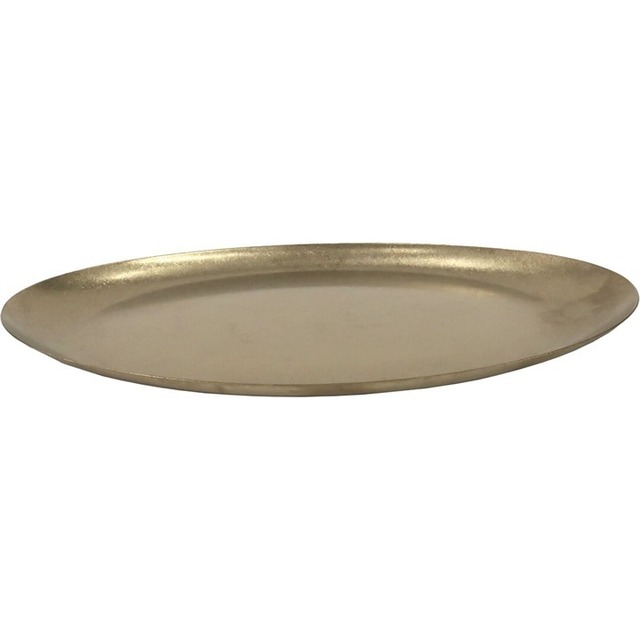 【in bloom】ステンレスオーバルプレート 22cm