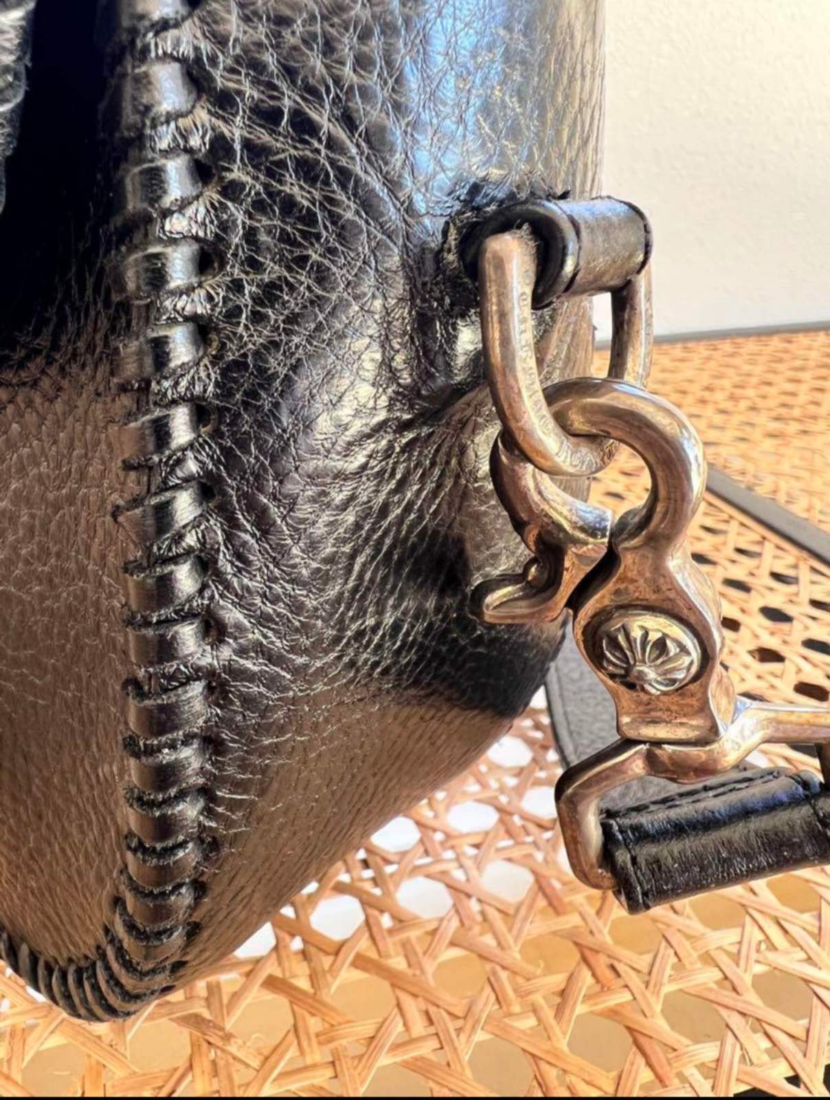 CHROME HEARTS クロムハーツ CHプラス クロスボール ショルダーバッグ