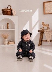 韓国子供服 / 26Autumn / 〖取寄〗valubebe / ベーシック ライン ソックス / ベビー服 / キッズ服 * free *