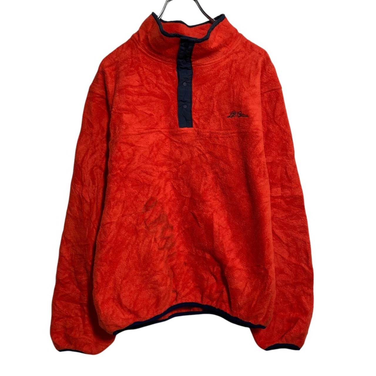 L.L.Bean フリースジャケット エルエルビーン キッズ XL オレンジ 