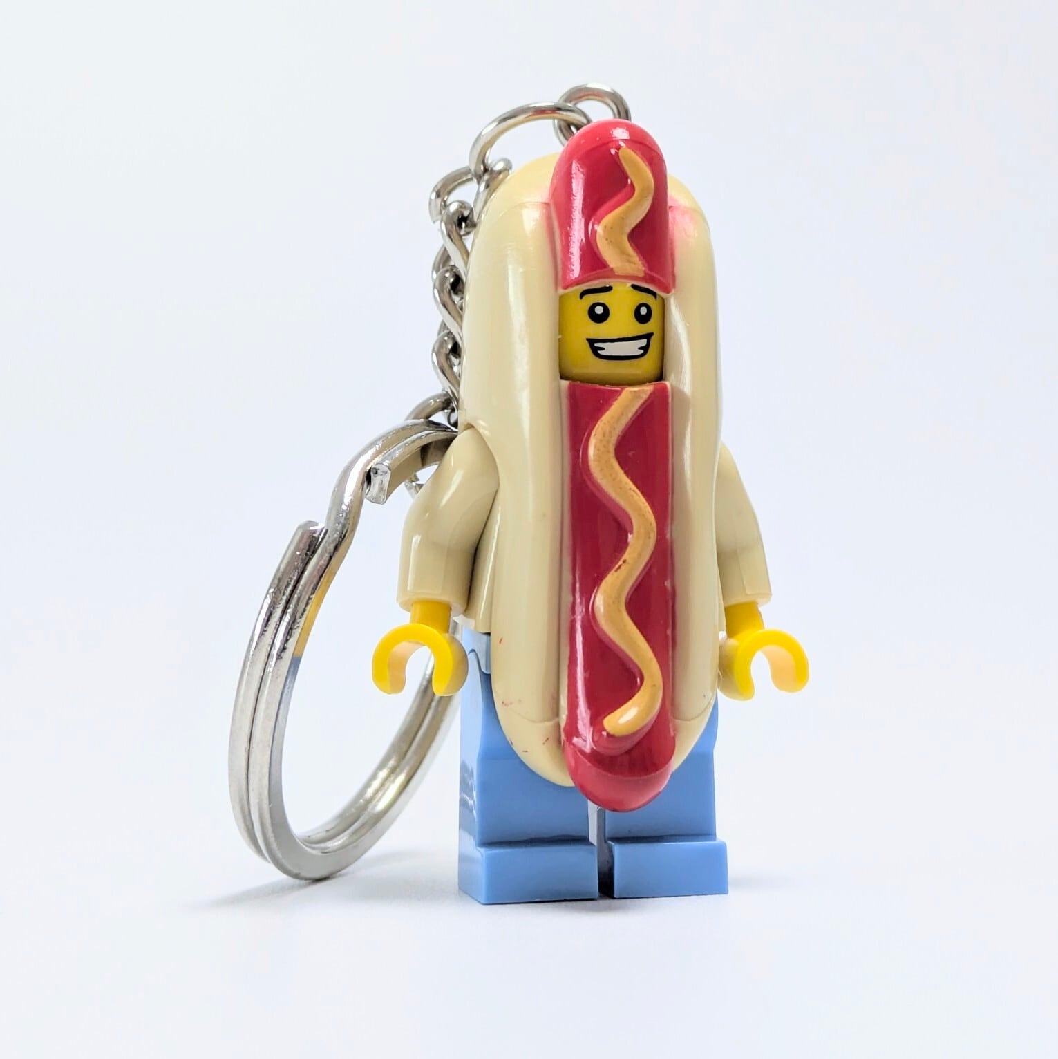 ☆ブロックフィギュアキーホルダー☆【 ホットドッグくん