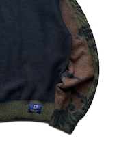 【数量限定販売】藍染めタイダイウールニット Maron
