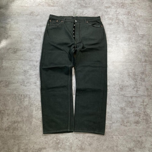 【W40 L32】 USA製 levi's black リーバイス 501xx