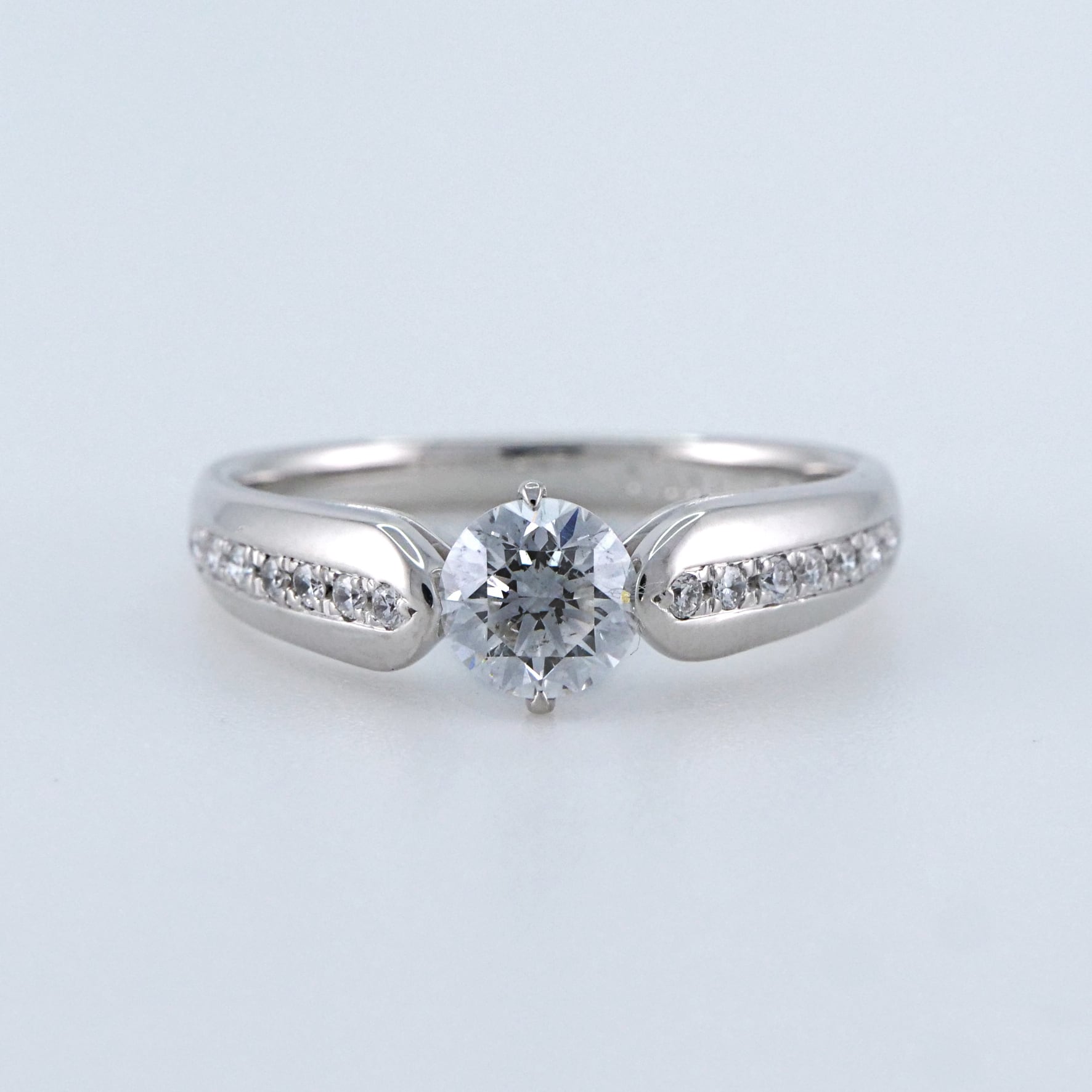 プラチナ エンゲージリング 婚約指輪 リング 指輪 ダイヤモンド 名入れ 刻印 彼女 プレゼント ジェイオリジナル 誕生日 レディース プレゼント