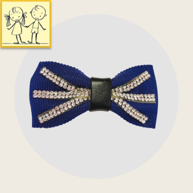 【CHARITY】クリスタルラインリボンクリップ