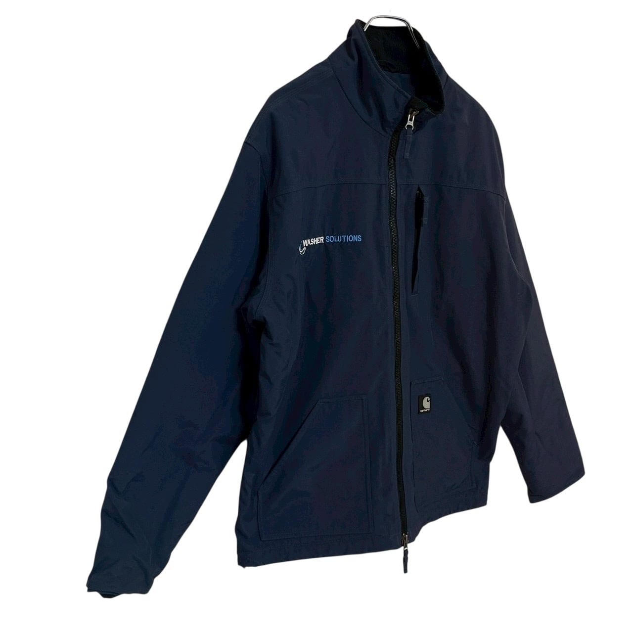 carhartt カーハート ナイロンジャケット M 刺繍ロゴ 企業ロゴ ワン