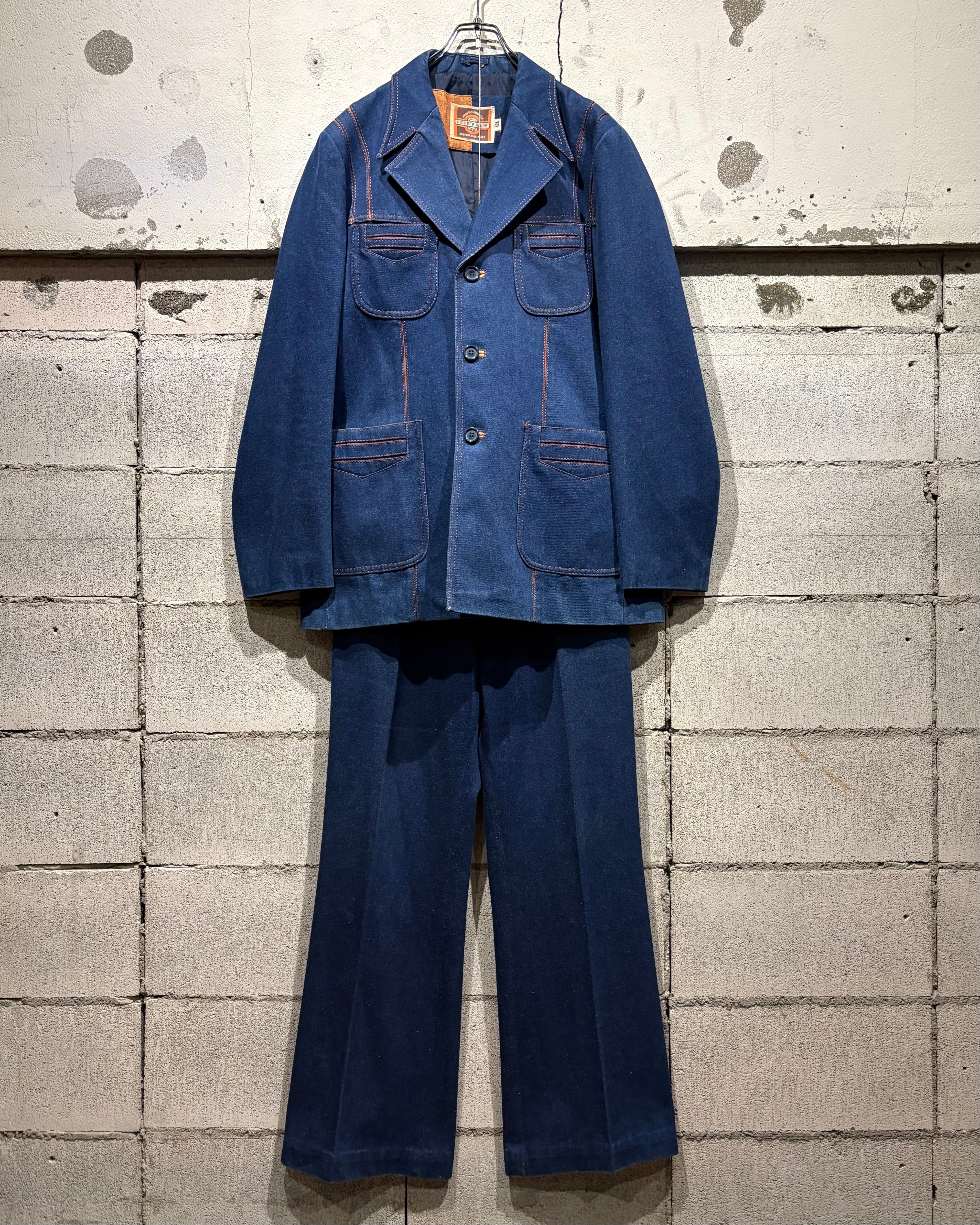 Caka otto】70's “PIONEER WEAR” Vintage Denim Setup | Caka(カカ