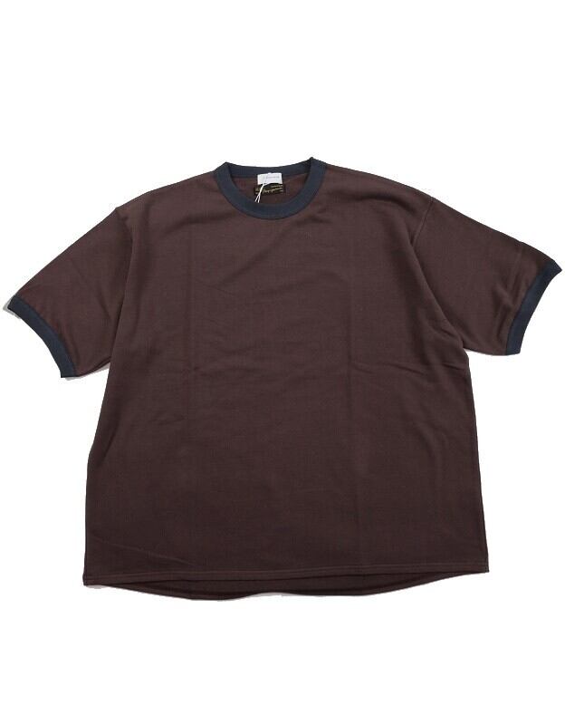 NASNGWAM×SPINNER BAIT~RINGER TEE BROWN~