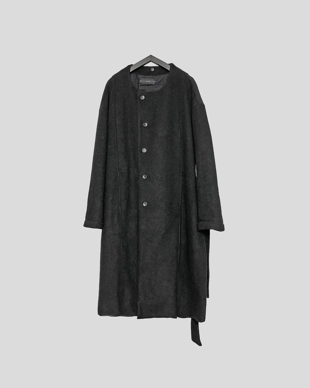 ASKYY / DET COLLAR COAT / BLK | ASKYY TOKYO FLAGSHIP