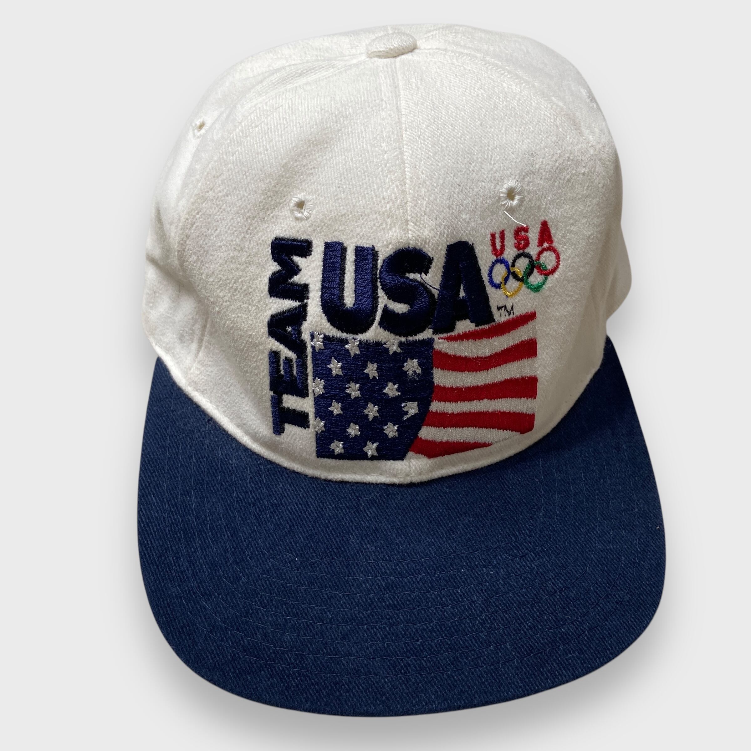90s STARTER アメリカ代表 オリンピック ロゴキャップ 星条旗 USA