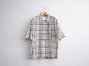KYOU” MERCED" Sheer Through Shirt Beige”