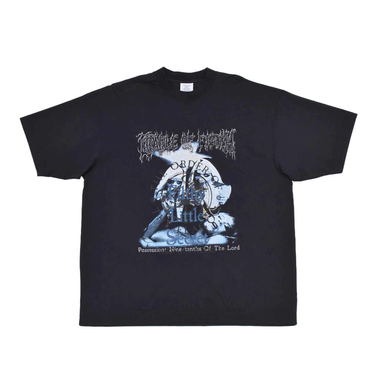 【VETEMENTS】COF FILTHY SECRET OVERSIZED T-SHIRT - 5